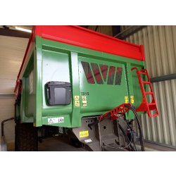 Remorque agricole monocoque - SIAM BMXL 100 - robuste et polyvalente, capacité de 12,5 à 20 tonnes