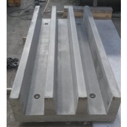 Caniveau béton - déco ouest