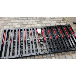 Herse levante anti-intrusion hydraulique - idéale pour sécuriser et défendre vos chemins d'accès - Survelec