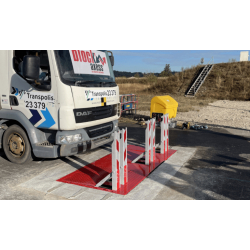 Bloqueur de route version encastrée VIGIBLAX IG certifiée N2A - 7,5T -  50KM/H