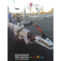 Porte bateau – remorque cassante - SW1265 - PTAC : 1600Kg - 1 essieu - Sun Way - Transport de bateaux/kayaks/jet-ski/voiliers