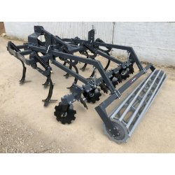 Déchaumeur Agri System polyvalent 3.0m non-stop AK - Occasion - 10 dents ressort, rouleau tubes ou barres plates