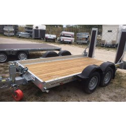 Remorque porte-engins Lider - 2 essieux - PTC 3500 kg - châssis tubulaire mécano-soudé galvanisé