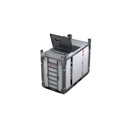 Cuve de transport de gasoil sur la voie publique, disponible en 2100 l et 3000 l - robustank compact - rtc