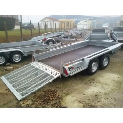 Remorque porte engin brenderup 3,5 t, 5,62m - 2 essieux