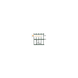 Grillage rigide double fils 6/5/6 - panneau 2m50, treillis soudés, robuste et résistant