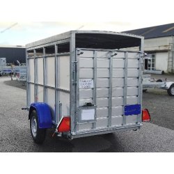 Remorque bétaillère Lider 44540 - un essieu freiné 1350 kg - 250 x 125 x 155 cm