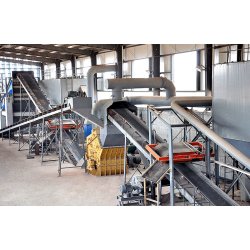 Unité de concassage pour recyclable des déchets de construction 80-200 t/h