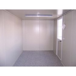 Bungalow de chantier solide et bien isolé - 3M STANDARD - 7 m² avec isolation et équipements électriques
