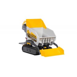 MINI-DUMPER SUR CHENILLES TOUT HYDRAULIQUE VH500PROGXA 500KG – MOTEUR HONDA GX200 - 6.5CV - BENNAGE ET PELLE HYDRAULIQUE