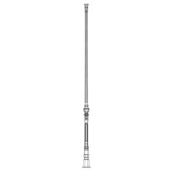 Mât d'éclairage public Chambord n°3 - Hauteur 2.65 à 3.78 m - Fonte thermolaquée pour une protection anticorrosion