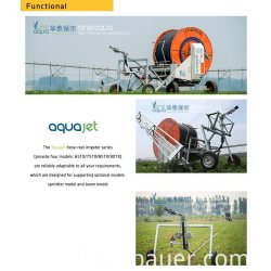 Enrouleur d'irrigation - Bauer - 40-120/50-90 - Capacité d'approvisionnement jusqu'à 100 sets par mois