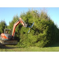 Taille haie hydraulique 1800mm mini pelle 3 - 11 t