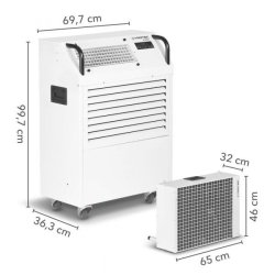 Climatiseur mobile split porta temp 4,5 kw  15 400 btu