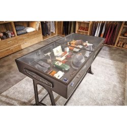 Table vitrine New York L143 x P70 x H90cm