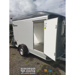Remorque fourgon Debon Roadster 400 - PTAC 750 à 1300 Kg - 1 essieu freiné - 3150 x 1640 mm - H:2010 mm - Référence C400