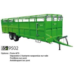 BSX - Bétaillères standard Ponge - Pont hydraulique - Homologation 2020 - Gammes 12 à 19 tonnes