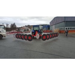 Andaineur Fpm Soleil 8.0m DSS 800/13H - 13 soleils - Largeur de travail 8m - Année 2023 - Occasion
