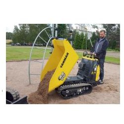 Dumper chenilles 200/300 L, capacité de charge utile 800kg - YANMAR C08 - disponible en location