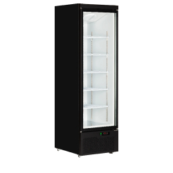 Vitrine réfrigérée noire Atom Maxi C1DB TEFCOLD