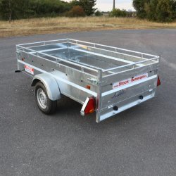Remorque Robust 2 m 53 x 1 m 34 - 1300kg