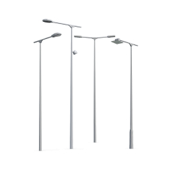 Lampadaire urbain access / en acier galvanisé / 8 m