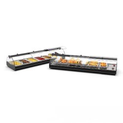 Vitrine neutre SELF-SERVICE - 1190 mm | Sayl Barcelona