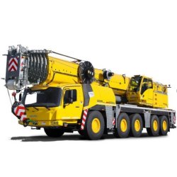 Grue automotrice GMK5250L-1 - Manitowoc Cranes - Charge maximum 250 t, 5 essieux, haute performance