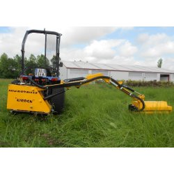 Taille-haie hydraulique microtaille - kirogn - hauteur de coupe horizontale maxi 2.40 m, verticale maxi 4.74 m