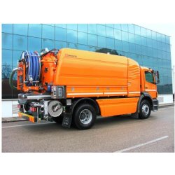 Elegance 2.0 - Hydrocureur Kaiser - Débit 68 à 410 L/min - Pompe haute pression et système d'aspiration avancé