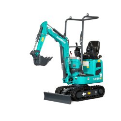 Mini-pelle parfaite pour les travaux en espace exigu -  Sunward SWE 08B