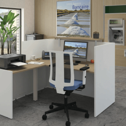 OLA - Banque d'accueil Burocéan - Design moderne et matériaux durables