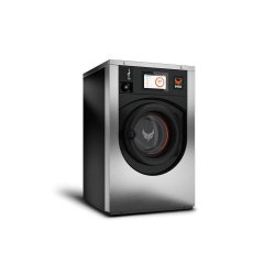 Lave-linge industriel à cuve suspendue - écran tactile 7'' - capacité 18 à 28 kg - acier inoxydable
