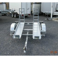 Remorque pour 1 ou 2 quads - Trelgo Duo Quad - acier galvanisé, démontable et modulable