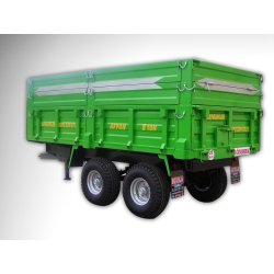 Remorques agricoles - Sayginlar - 8 tonnes tandem certifiées CE et TSE