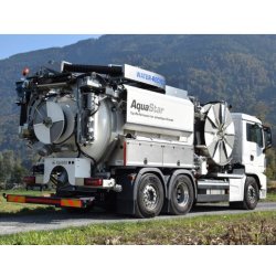 Aquastar - Hydrocureur Kaiser - Débit 320 à 500 l/min - Volume d'eau supérieur et système de commande KAISERtronic
