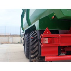 R 160 TAHK - Benne agricole à tandem monocoque - Romsan - capacité 15500 kg