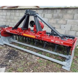 Herse rotatives à adapter sur tracteur fpm rd, largeur de travail 1.6 à 3m