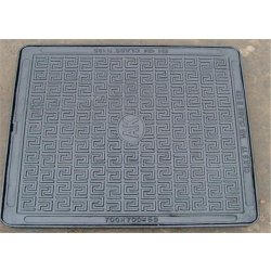 Couvercle de regard en fonte haute performance - Anti-bruit pour canalisation de communication