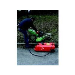 Cuves à carburants - Francoself - Réservoir mobile 53L en polyéthylène avec pompe et roulettes