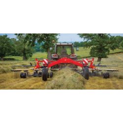 Andaineur monorotor Massey Ferguson MF RK 421 DN - attelage 3 points, tête pivotante, largeur 4,2 m