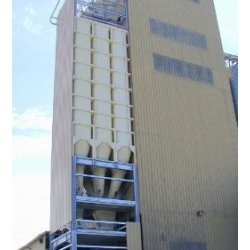 Silo de stockage carré ou rectangulaire pour pulvérulents - Gain de place et adaptabilité - GODIN SAS