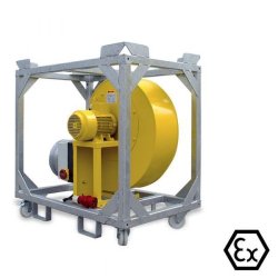 TFV 100 Ex - Ventilateur centrifuge industriel Trotec - ATEX II3G zone 2, débit 4.000 m³/h, poids 120 kg