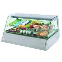 Vitrine réfrigérée de comptoir Gastrovision 3 - capacité 3 bacs GN 1/1 - VC1200RO