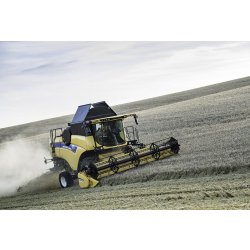 Moissonneuse-batteuse New Holland CX5.90 Latérale - version Hillside - trémie 8 300 L