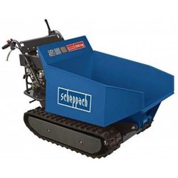 MINI DUMPER CHENILLES SCHEPPACH DP6500 - 500KG - BENNAGE HYDRAULIQUE 9CH - BROUETTE TRANSPORTEUR
