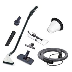 Aspirateur d'atelier Cleancraft flexCAT 116 PD - 7003265 - 16L - Humide et sec - Filtre nanotech SANI