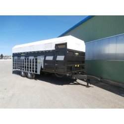 R650d - Bétaillère double essieu renforcée - PTAC 10 000 kg - 6,50m pour 9 à 10 bovins