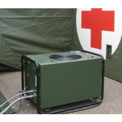 Climatiseur de tente portable Dantherm AC-M18 CBRN - compact, léger et adapté aux applications COLPRO
