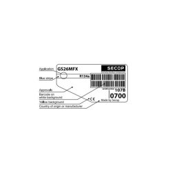 Compresseur Danfoss SECOP GS26MFX - MHP - R-134a - 230/1/50 - Volume balayé 26.3 cm³